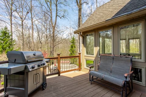 Outdoor living area at 12554 Fieldstone Place, Fishers, IN