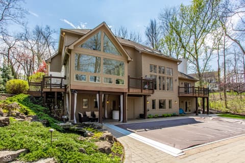 Backyard at 12554 Fieldstone Place, Fishers, IN