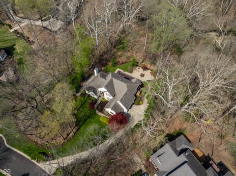 Aerial view at 12554 Fieldstone Place, Fishers, IN