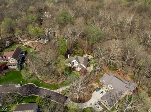 Aerial view at 12554 Fieldstone Place, Fishers, IN