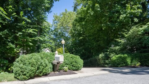 Front exterior at 12554 Fieldstone Place, Fishers, IN