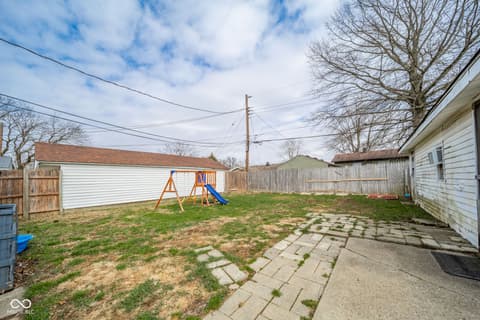 Yard at 2738 Apache Drive, Anderson, IN