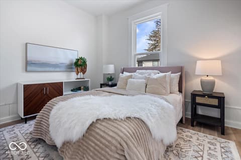 Bedroom at 1741 S State Avenue, Indianapolis, IN