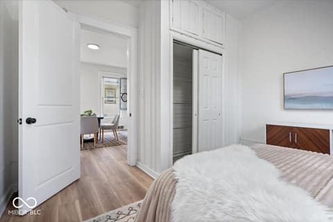 Bedroom at 1741 S State Avenue, Indianapolis, IN