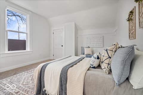 Bedroom at 1741 S State Avenue, Indianapolis, IN