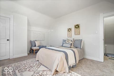 Bedroom at 1741 S State Avenue, Indianapolis, IN