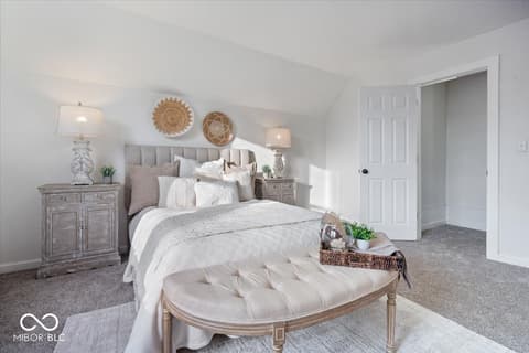 Bedroom at 1741 S State Avenue, Indianapolis, IN
