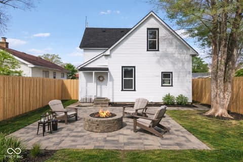 Backyard at 1741 S State Avenue, Indianapolis, IN
