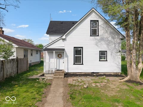 Front exterior at 1741 S State Avenue, Indianapolis, IN