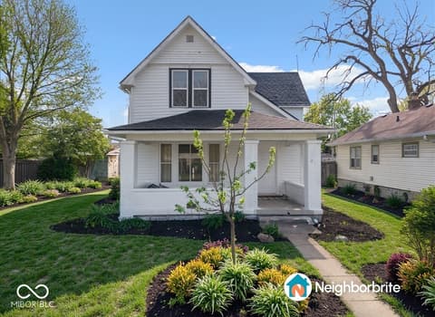 Front exterior at 1741 S State Avenue, Indianapolis, IN