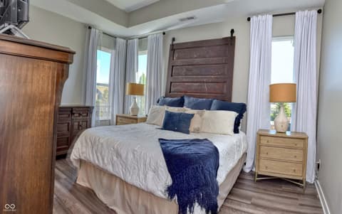 Primary bedroom at 6583 Apperson Drive, Noblesville, IN