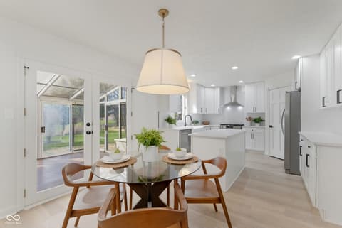 Dining room at 6079 Timberbend Drive, Avon, IN