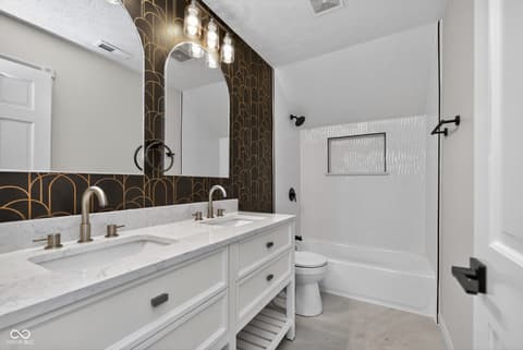 Bathroom at 6079 Timberbend Drive, Avon, IN