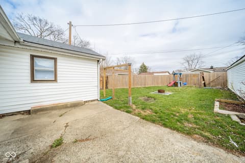 Yard at 2742 Apache Drive, Anderson, IN