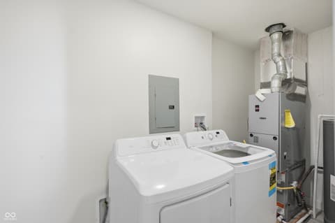 Laundry room at 1616 Reverend J.T. Menifee Street, Anderson, IN