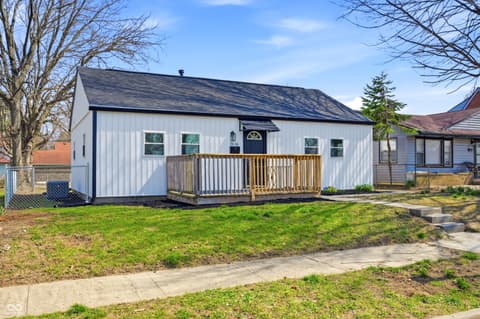 Front exterior at 1616 Reverend J.T. Menifee Street, Anderson, IN