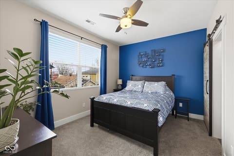Bedroom at 812 E Minnesota Street, Indianapolis, IN
