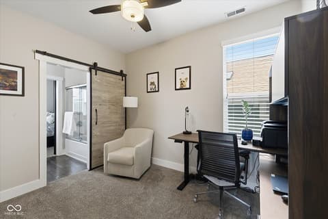 Home office at 812 E Minnesota Street, Indianapolis, IN