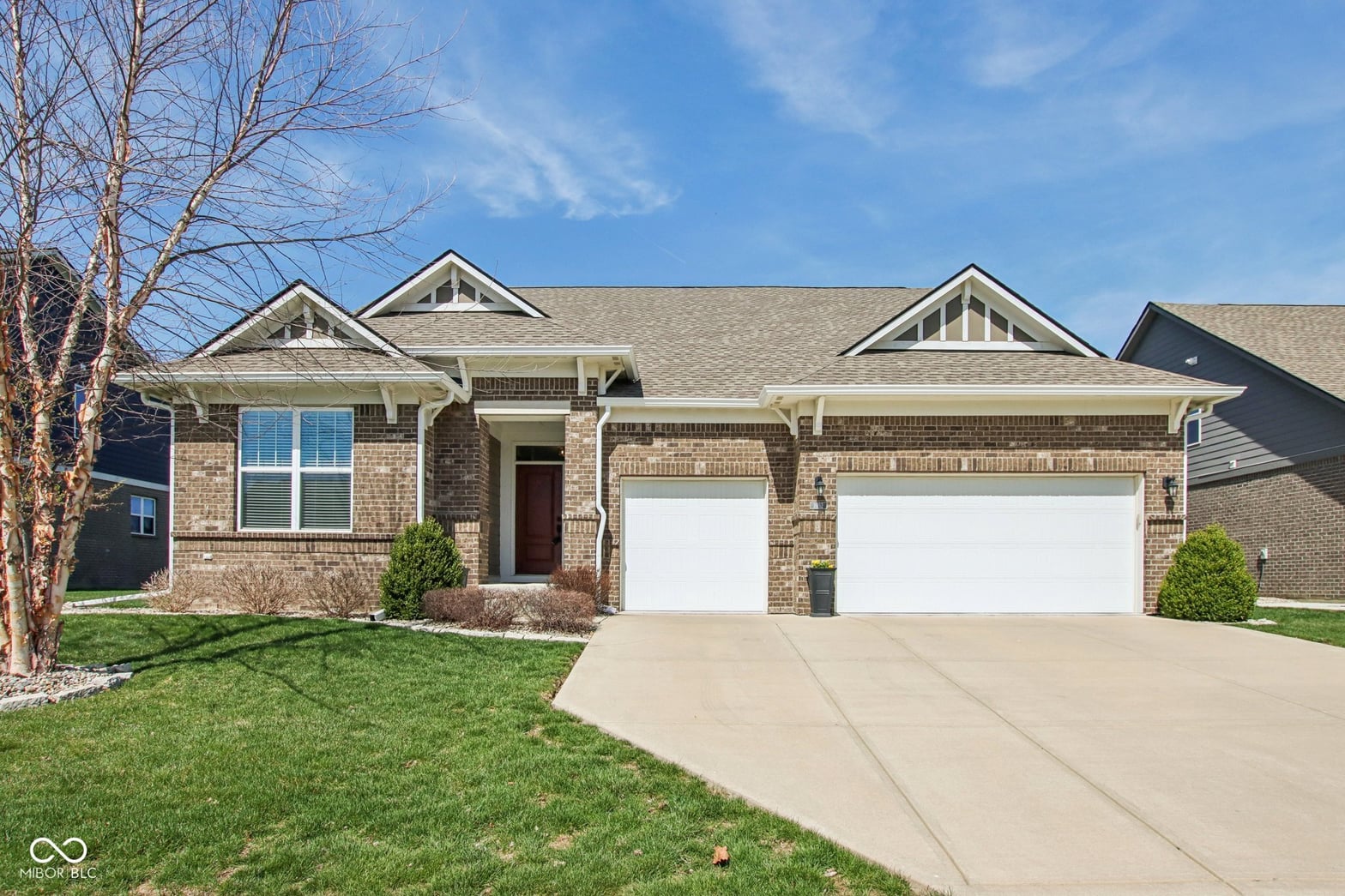 Front exterior at 16152 Sedalia Drive, Fishers, IN
