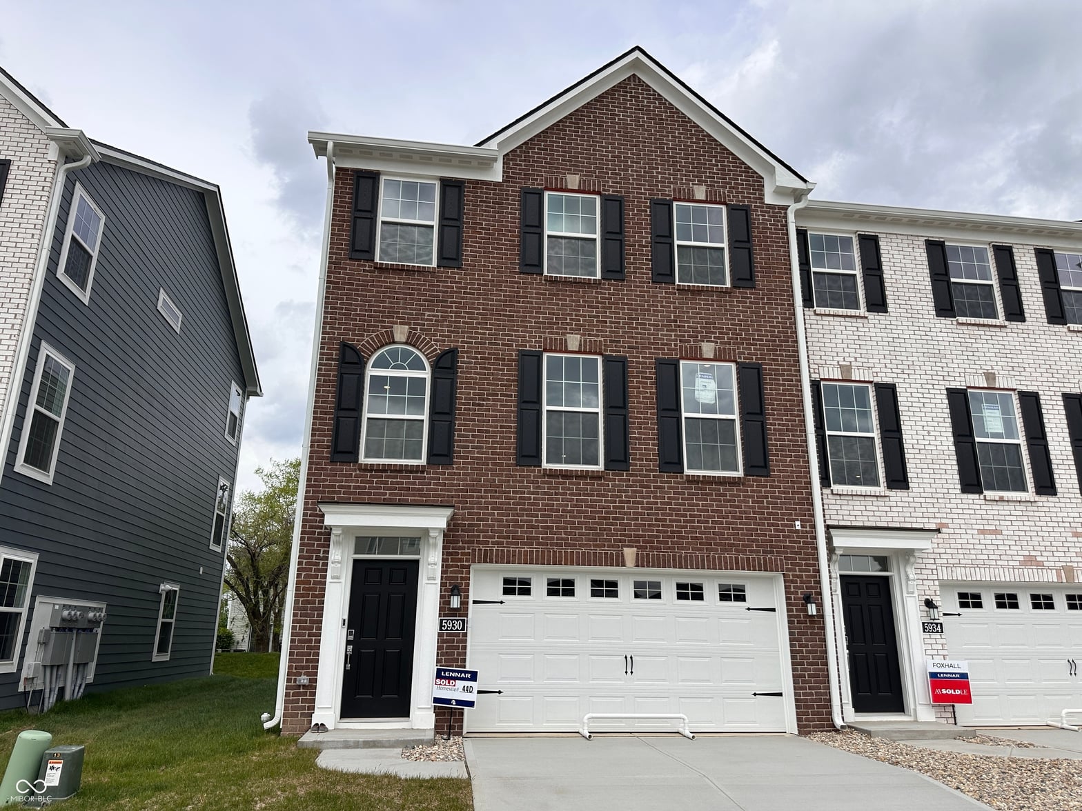 Front exterior at 5930 Juna Avenue, Plainfield, IN