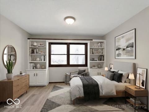 Bedroom at 1504 Franklin Drive, Vincennes, IN