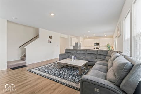Living room at 1426 Covington Boulevard, Franklin, IN