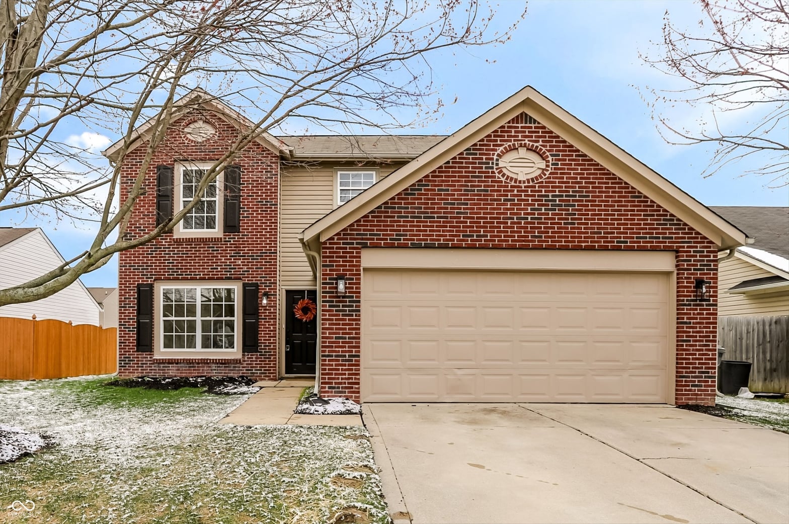 Front exterior at 2346 Shoemaker Court, Indianapolis, IN