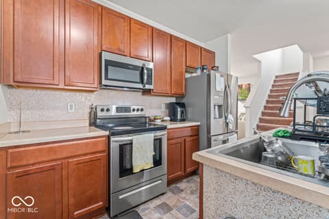 Kitchen at 5924 Wintersweet Lane, Whitestown, IN