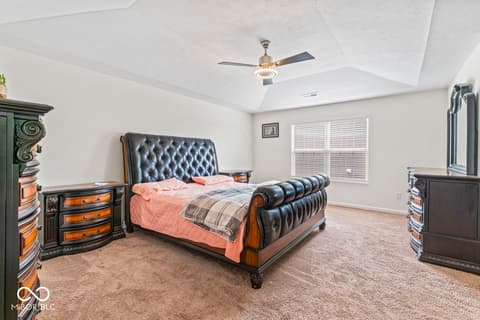 Bedroom at 5924 Wintersweet Lane, Whitestown, IN