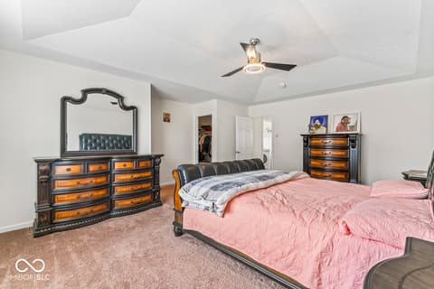 Bedroom at 5924 Wintersweet Lane, Whitestown, IN