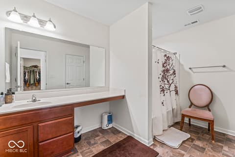 Bathroom at 5924 Wintersweet Lane, Whitestown, IN