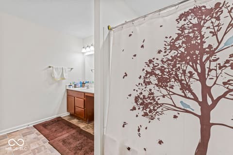 Bathroom at 5924 Wintersweet Lane, Whitestown, IN