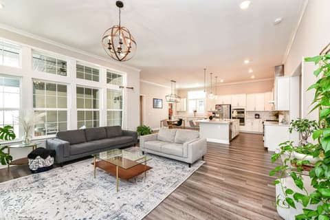 Living room at 1571 Lash Street, Carmel, IN