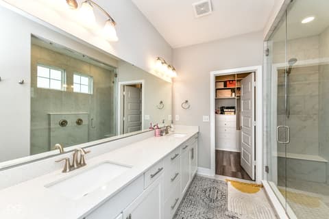 Bathroom at 1571 Lash Street, Carmel, IN