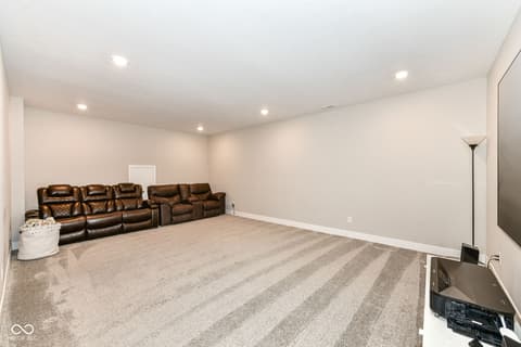 Living room at 1571 Lash Street, Carmel, IN