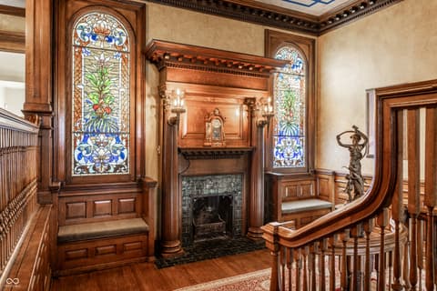 Fireplace — 825 E Washington Street, Muncie, IN