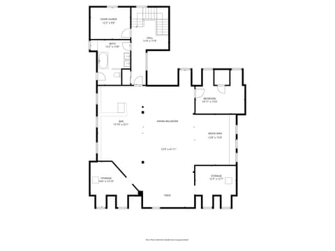 Floor Plan — 825 E Washington Street, Muncie, IN