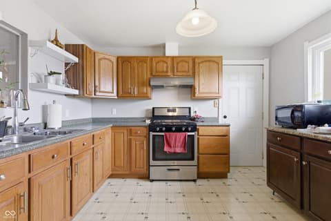 Kitchen at 1324 Westwood Boulevard, Connersville, IN