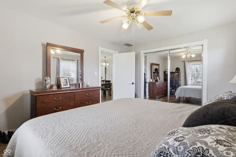Bedroom at 1324 Westwood Boulevard, Connersville, IN