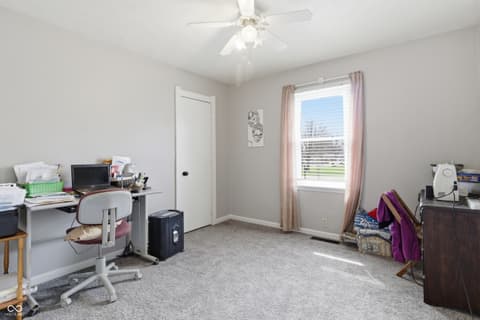 Home office at 1324 Westwood Boulevard, Connersville, IN