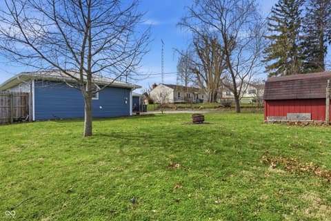 Yard at 1324 Westwood Boulevard, Connersville, IN