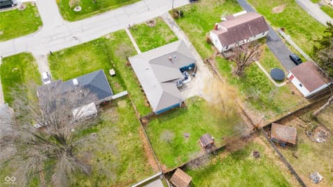 Aerial view at 1324 Westwood Boulevard, Connersville, IN