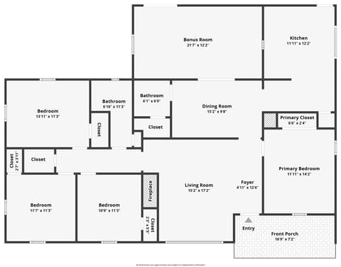 Floor Plan — 1324 Westwood Boulevard, Connersville, IN