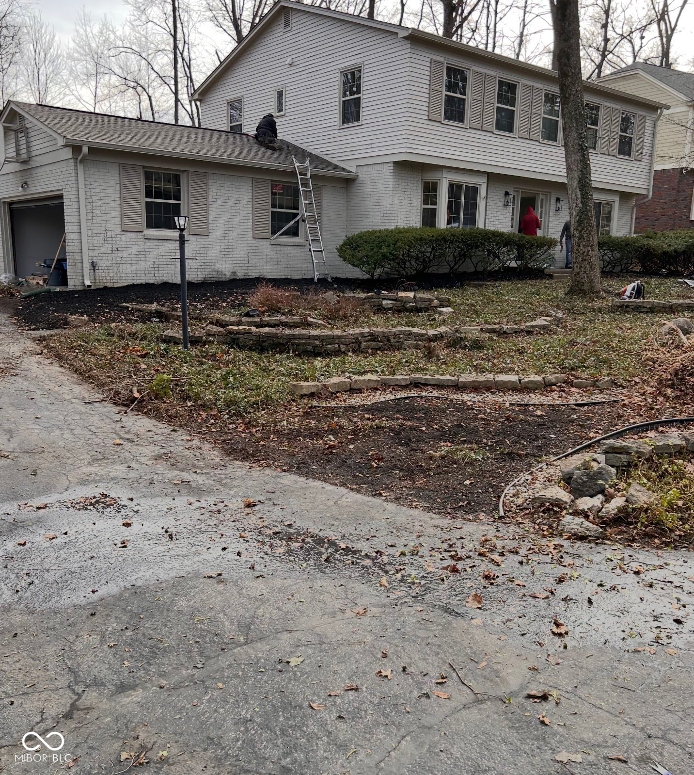 Front exterior at 1229 Ridge Road, Carmel, IN