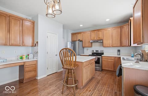 Kitchen at 6854 Chorleywood Circle, Indianapolis, IN