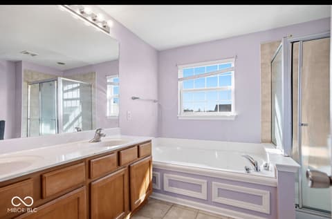 Bathroom at 6854 Chorleywood Circle, Indianapolis, IN