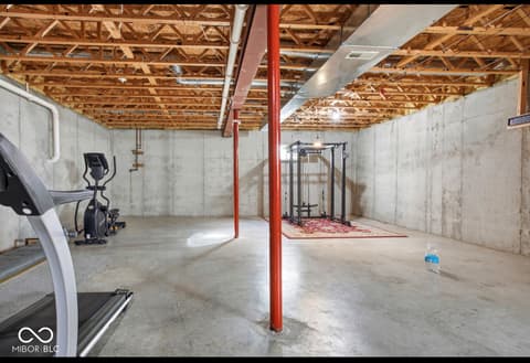 Basement at 6854 Chorleywood Circle, Indianapolis, IN