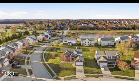 Aerial view at 6854 Chorleywood Circle, Indianapolis, IN