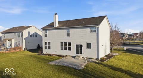Backyard at 6854 Chorleywood Circle, Indianapolis, IN