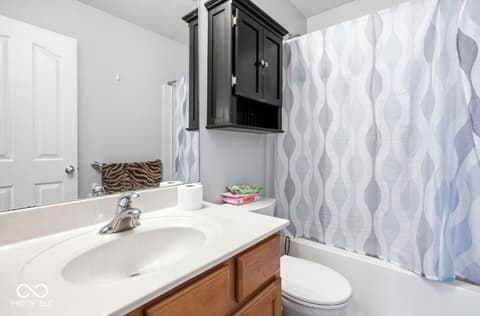 Bathroom at 6854 Chorleywood Circle, Indianapolis, IN